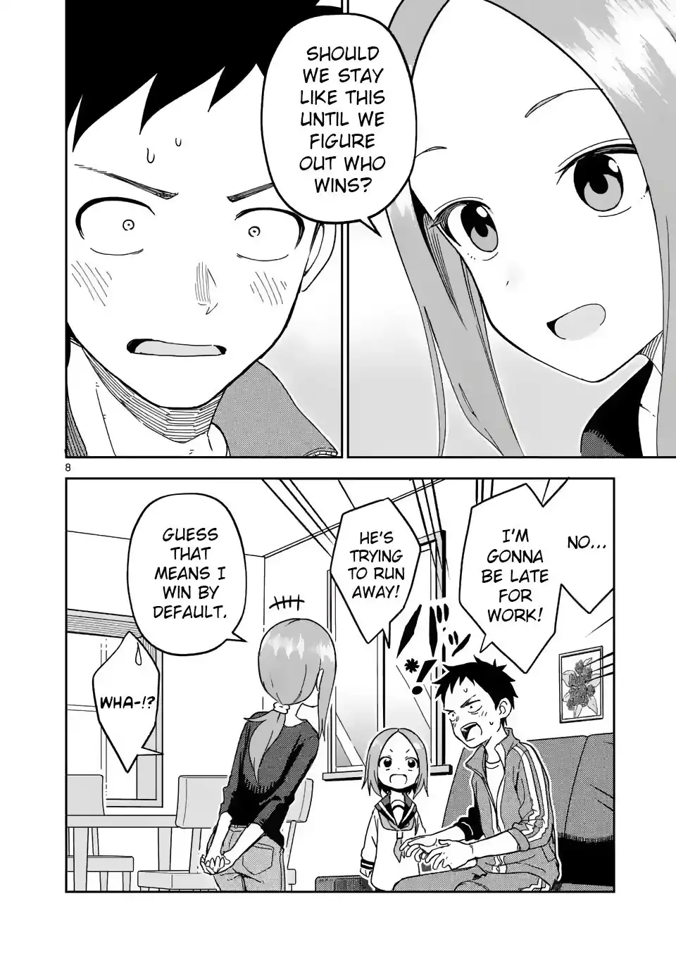 Karakai Jouzu no (Moto) Takagi-san Chapter 203 8